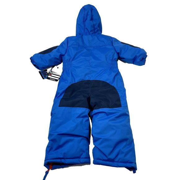 Kids Blue Snowsuit - Picture 2 of 11